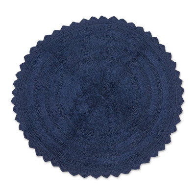 Lisk Cotton Blend Bath Rug