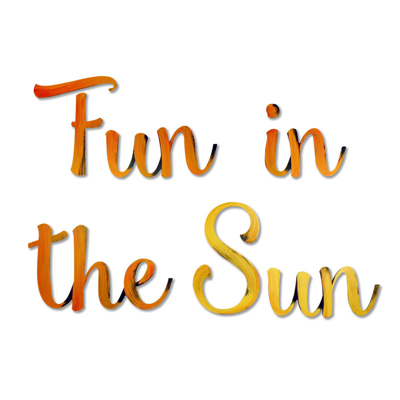 Décoration murale «Fun in the Sun»