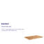 Plateau de table rectangulaire de style boucher Mayfair 30 po x 48 po - Plateau de table de restaurant