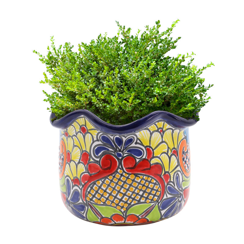 Talavera 9" Ceramic Pot Planter