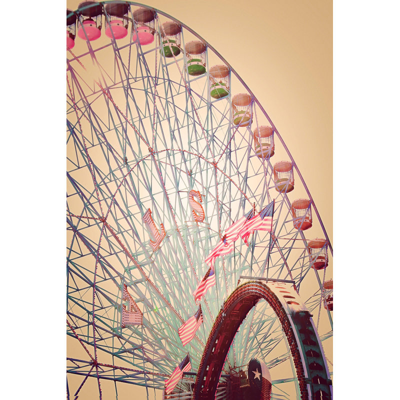 Wheel by Ashley Davis - Wrapped Canvas Print, 46cm H x 30cm W x 4cm D