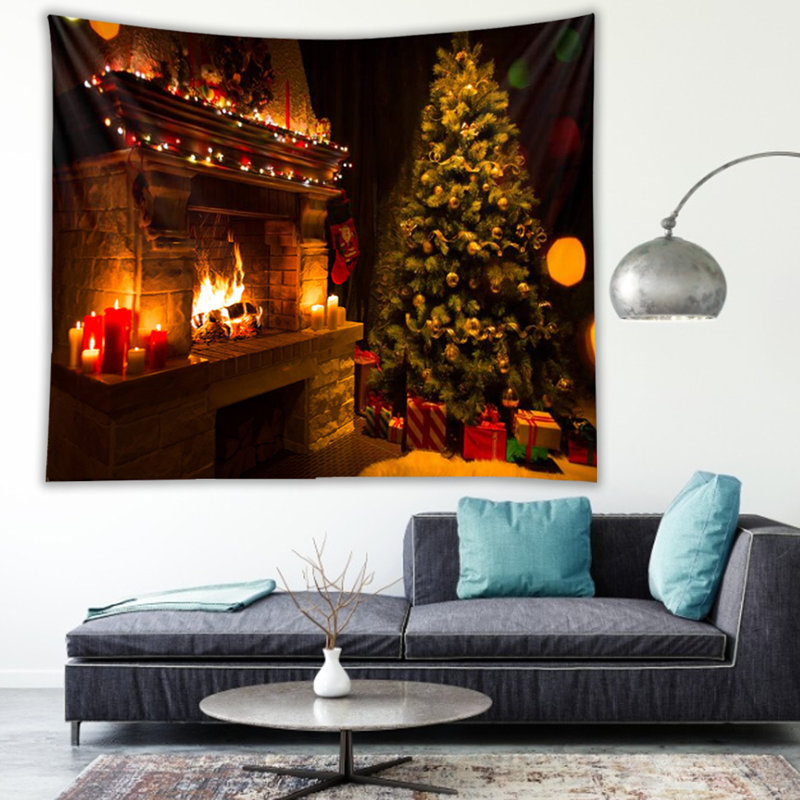 Christmas Tapestry Backdrop