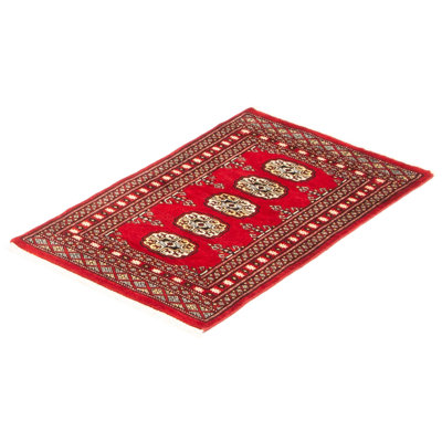 Peshawar Bokhara Red Rug 2'0" x 3'1"