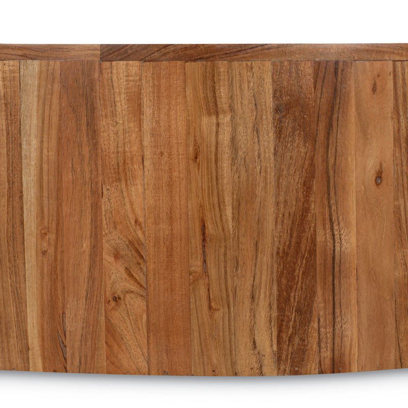 Table basse Lunette, Acacia naturel