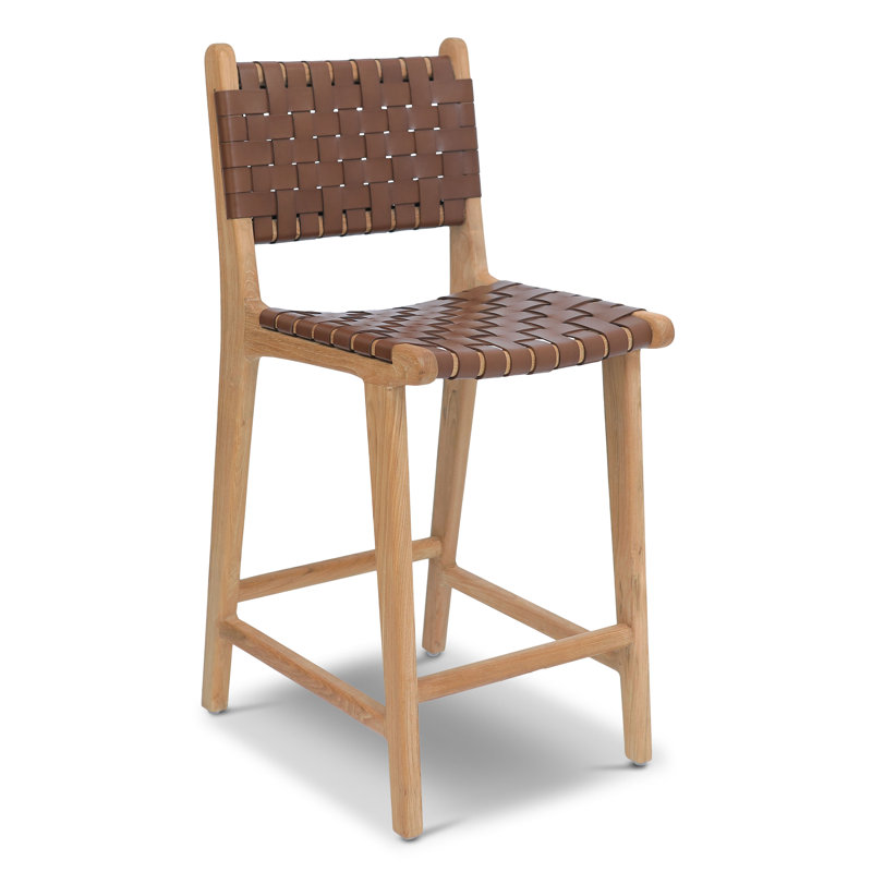 Tabouret Banda, Brun / Naturel