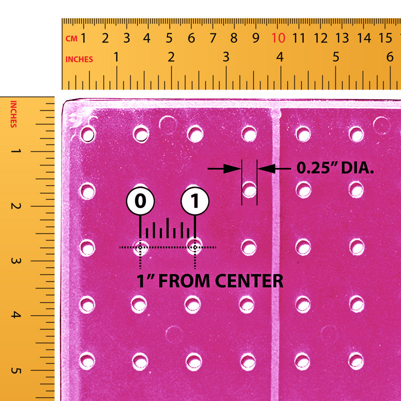 125-Piece Pegboard Organizer Kit (2 - 24"x24")