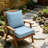 4-Pack 24×24 Inch Outdoor Deep Seat Cushions, Weather And Fade Resistant Waterproof Patio Seat Pads For Chair, Sofa And Couch, Amalfi Blue Tile-710604175