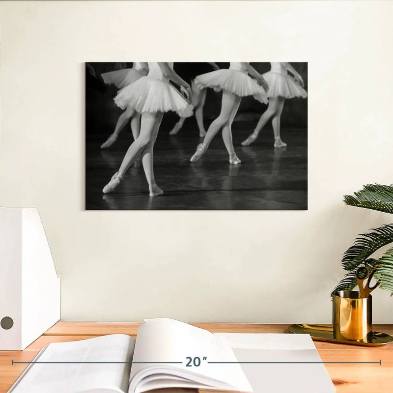Danseurs de ballet Enn, H 8 po x l 12 po