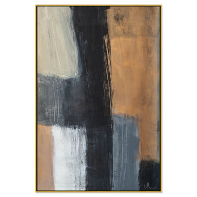 Karl Metallic Slate II by  Print