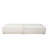 Cara 2-Piece Square Modular Lounger In Ivory Boucle Fabric W/ Moveable, Non-Skid Backrest