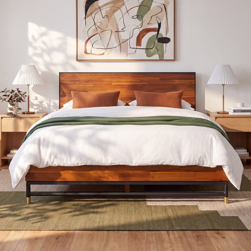 Dakota Wood Bed, King