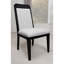 Chaise d'appoint en bois (ensemble de 2)