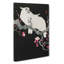 Plum Blossom Tree With Two Cockatoos by Ohara Koson - Wrapped Canvas-55338186