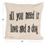 Cotton Blend/Jute Throw Square Pillow Cover & Insert