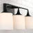Pudsey 3-Light Dimmable Steel Vanity Light with Backplate-1893902083