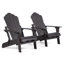 Chaise Adirondack pliante en plastique Henninger-572891722