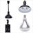 110V 250W Hanging Food Heat Lamp