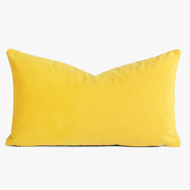 Housse et insert de coussin rectangulaire lombaire