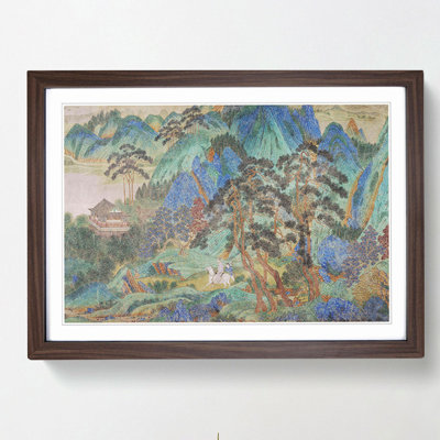 Landscape by Qiu Ying - Framed Print