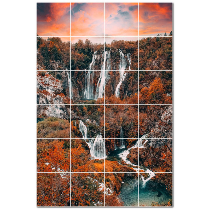 Chutes d'eau photo 8 x 8