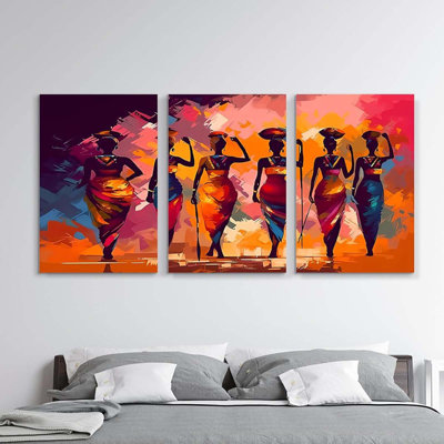 3 Piece Wrapped Canvas Print