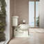 Siège de toilette Cachet à devant arrondi avec couvercle et siège à fermeture silencieuse-1720712-85950062
