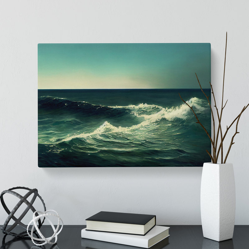 Choppy Sea - Wrapped Canvas