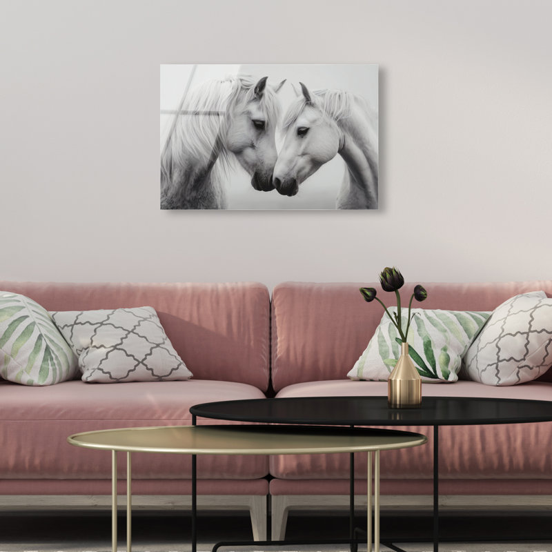 Twin Souls I Print by Oliver Gal, 10"H x 15"W, High-Gloss Acrylic Print