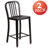 Indoor/Outdoor Commercial Grade Metal Modern Barstools (Set of 2) by Flash Furniture-2018702032-2072328338