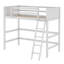 Lit mezzanine simple en bois massif Ettorina par Harriet Bee-168191897