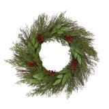 Faux Twig 20'' Wreath