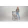 Fortville Swivel Upholstered Counter Stool