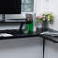 Cadmore L-Shaped Metal Base Computer Desk-416299176