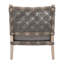 Chaise de patio avec coussins Zeiger