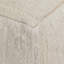 Halter 22" Woven Jute Pouf , Ivory