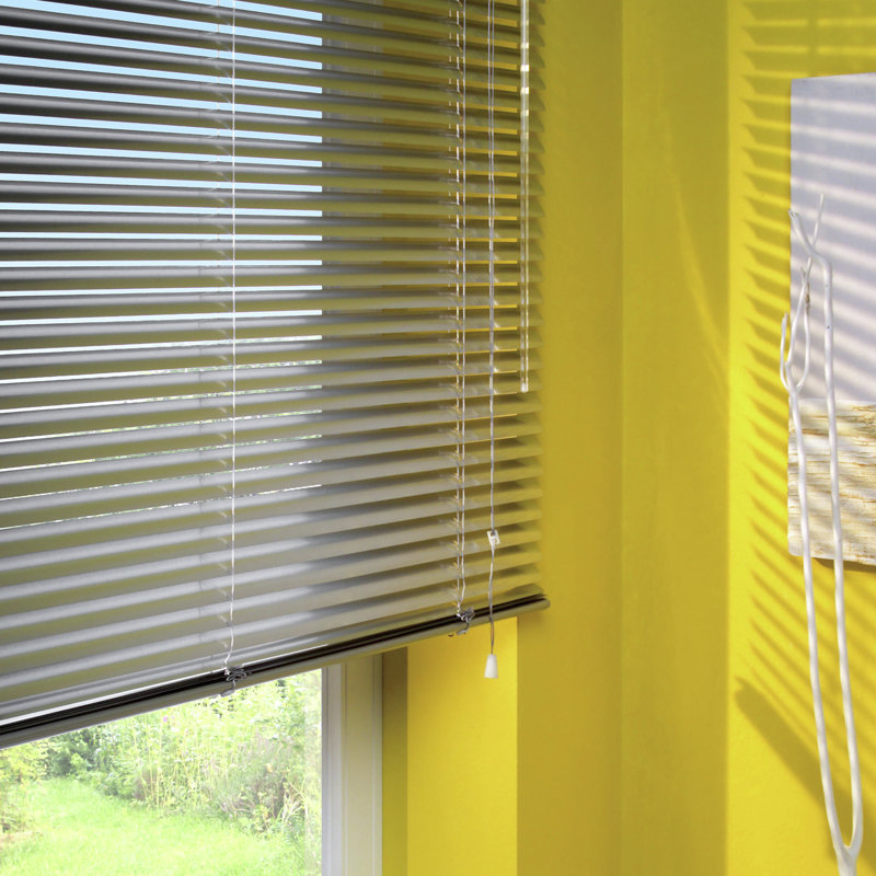 Room Darkening Venetian Blind, 240cm L x 100cm W, Silver