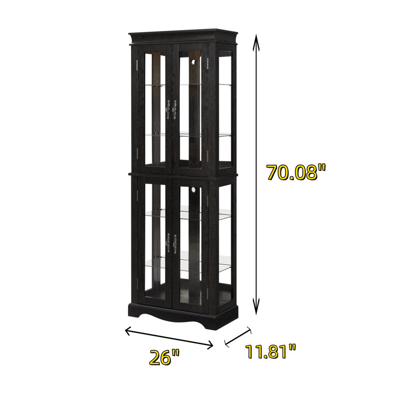 Illuminated Glass Display Cabinet