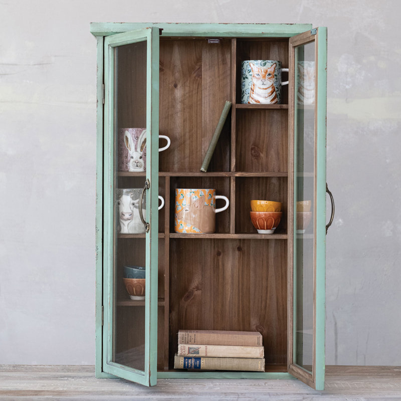 Wood And Glass Shadow Box Display