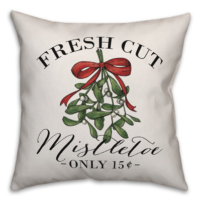  Coussin Fresh Cut Mistletoe