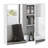 Kleankin Bathroom Mirrored Cabinet