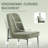 Upholstered Parsons Side Chair Dining Chair-100262334
