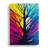 A Colourful Abstract Tree No.5 - Wrapped Canvas Print-1697026162
