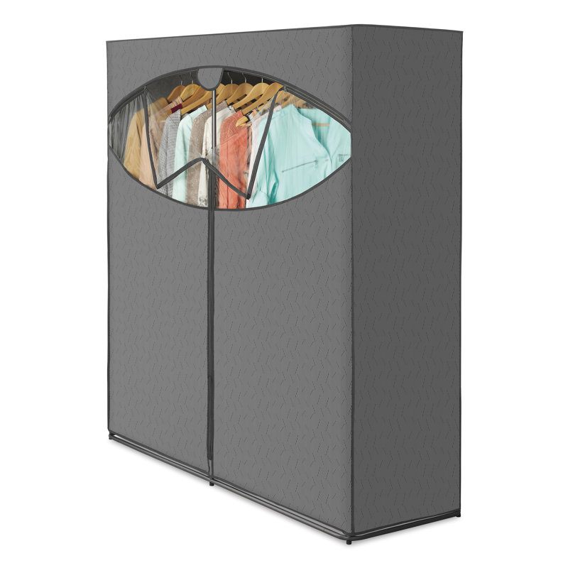 Kleopas 60'' Metal Portable Wardrobe