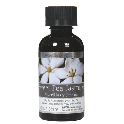 Huiles chauffantes parfumées au jasmin Hosley Sweet Pea, boîte de 5, 55 ml Cadeau idéal pour les mariages, le spa, le reiki, la méditation et la salle de bain W1