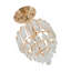 1 - Light Gold Chandelier Pendant