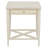 Linea Rectangular One Drawer End Table in Champagne Mist-1712033900