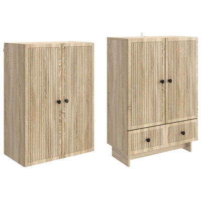 4 -Door 1 -Drawer 3 -Shelf Storage Cabinet