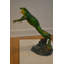 Bronze Jumping Frog Fountain