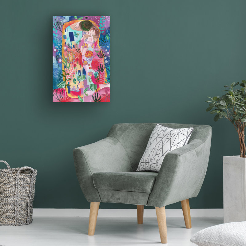 Melissa Wang 'In Dreams II' Colorful Botanical Canvas Art