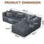 Canapé modulaire en L 105 po-121051903-121051905
